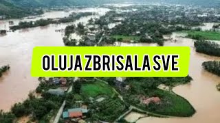 OLUJA zbrisala sve pred sobom! Ljudi u panici vriste!