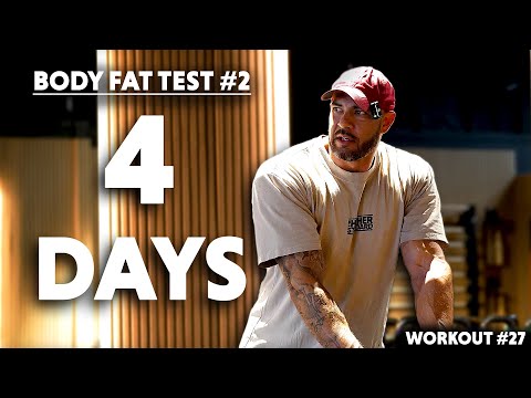 Counting Down The Days - Body Fat Test SOON ! - Adam Schafer - Workout #27