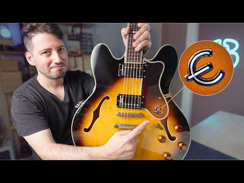La mejor guitarra que compre en MUCHOS años (Epiphone Sheraton II)