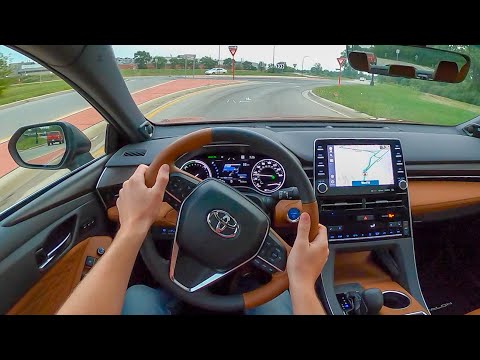 2021 Toyota Avalon Hybrid Limited - POV Test Drive (Binaural Audio)