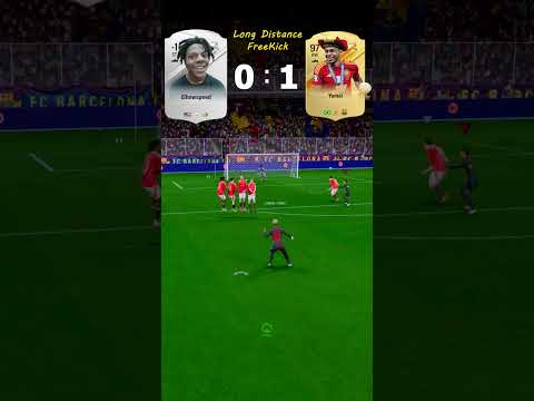 Lamine Yamal Vs iShowspeed Freekick/Penalties