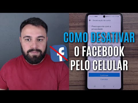 COMO DESATIVAR O FACEBOOK PELO CELULAR