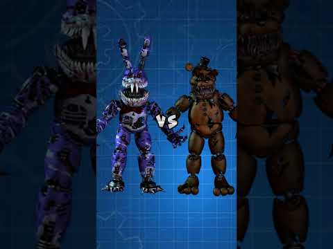 FNaF Corrupted vs Demented #fnaf #shorts