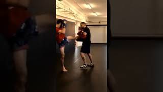 გურამ ქუთათელაძის ლაპებზე ვარჯიში /// Guram Kutateladze Pad Work