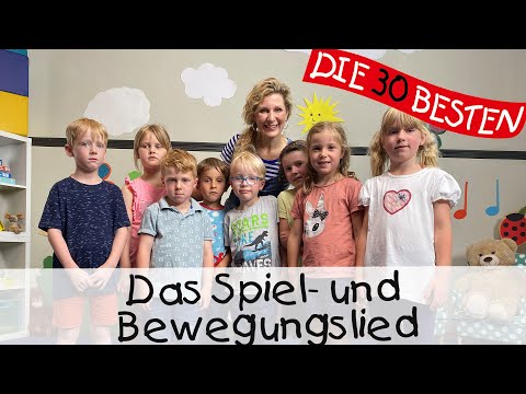 👩🏼 Das Spiel- und Bewegungslied - Singen, Tanzen und Bewegen || Kinderlieder