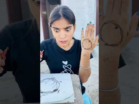 Mehndi💅lag gaya hath me?#shortsvideo