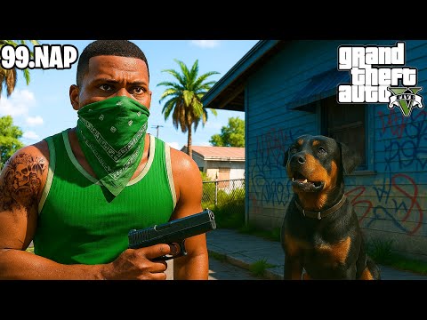 🔥 100 napot túléltem a realisztikus gettóban! 🔫 -GTA5