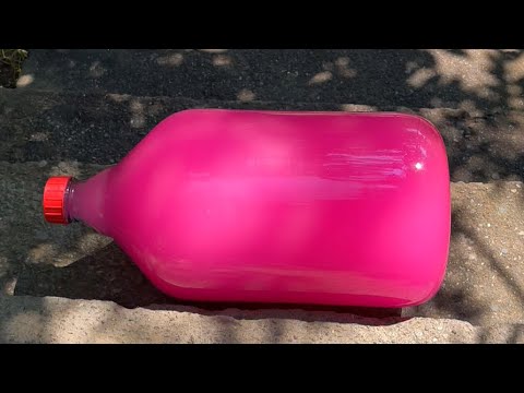 Breaking rainbow glass bottles ⚠️🔥 Crushing Crunchy & Soft Things !