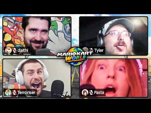 The Vanoss Crew With Facecam… Again! (Mario Kart World)