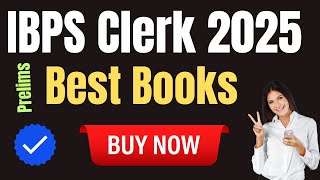 IBPS Clerk Prelims Best Books | IBPS Clerk Prelims Books List | IBPS Study Materials