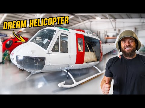 I've Waited My Whole Life For This Moment... My First HUEY Helicopter!