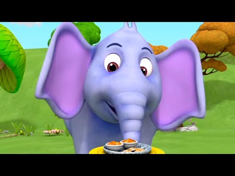 Hathi Raja, হাতির রাজা, Hātira Rājā, Bengali Nursery Rhymes for Kids