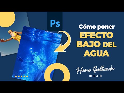 CÓMO PONER EFECTO DEBAJO EL AGUA | Photoshop
