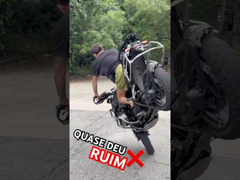 QUASE ACABEI COM A MINHA BMW😓 #244 #grau #bmw1200gs
