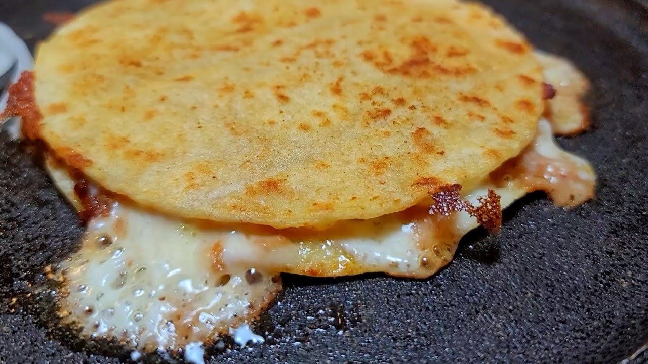 Bean and Cheese Empalmes Make THIS for breakfast!
