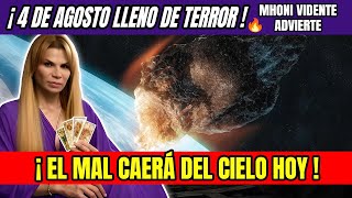 🚨 ¡El 4 de agosto será un día OSCURO! Mhoni Vidente predice huracán, tornado y meteorito 🌪️🔥🌑