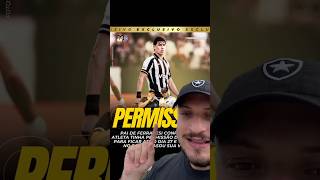 🚨🚨EXCLUSIVO! JOGADOR DO BOTAFOGO É IMPEDIDO DE SE REAPRESENTAR E AGUARDA NOVIDADES
