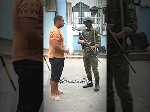 bandidos perderam a noção do perigo invadir o quartel #exército #edit #quartel