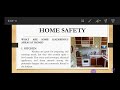 Home Safety and Hazard Awareness