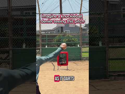 Knuck #knuckleball #mlb #baseball #pitching