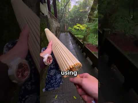 Why Japan’s Iconic Umbrellas Are Fading Away! #japan #shorts
