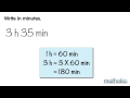 Converting Hours to Minutes: A Time Transformation Challenge