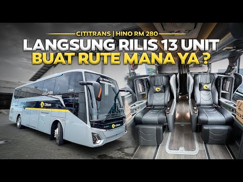 GOKIL , LANGSUNG BORONG 13 BUS ‼️ Untuk Jalan Rute Mana Yaa ? Cititrans TERBARU .