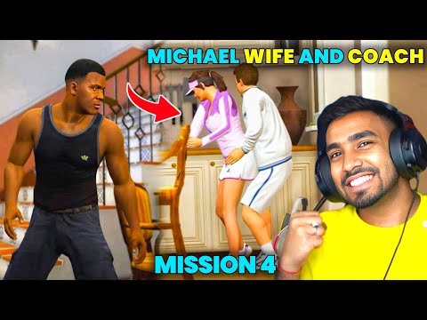 🫨GTA 5 Mission 4 Complications | Michael's Wife Amanda CHEATS on Him | GTA 5 TECHNO GAMERZ NEW VIDEO