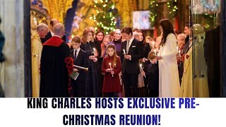 "Exclusive Inside Look: King Charles' Spectacular Pre-Christmas Royal Reunion (Dec 15-16) 🎄👑"