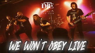 Despite The End - We Won't Obey Live in Paris | O'Sullivan Backstage By The Mill