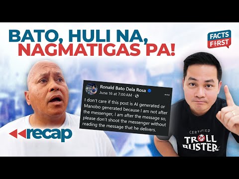 Sen. Bato, huli na sa pag-share ng fake content, nagmatigas pa!