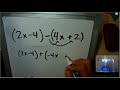 Simplifying and Subtracting Polynomials