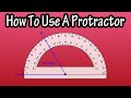 Measuring and Drawing Angles with a Protractor