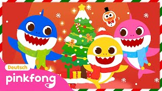 [55Min] Weihnachts-Haie dü dü dü🎄🦈 | Mix | Weihnachtslieder | Pinkfong, Baby Hai! Kinderlieder