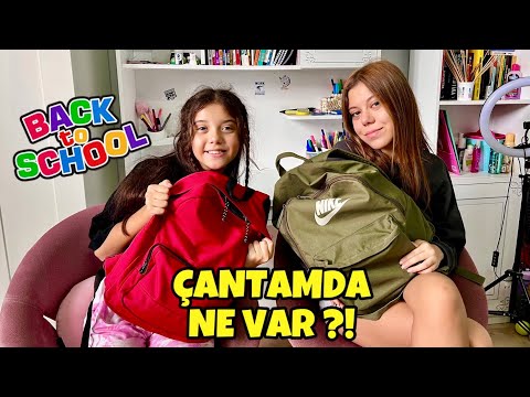 OKUL ÇANTAMDA NE VAR ? 6.sınıf ve 11.sınıf Öğrenci Çantası🫣⁉️