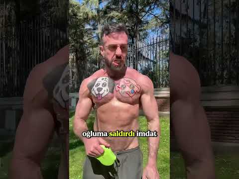 😱 Aaa, oğluma saldırdı!