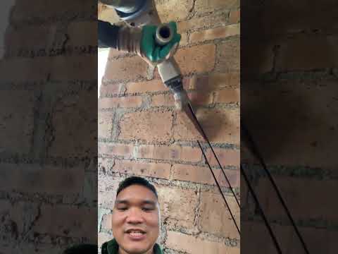 khoan tường lắp điện ở Trung Quốc #construction