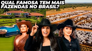 Conheça as gigantescas fazendas das cantoras do Brasil 