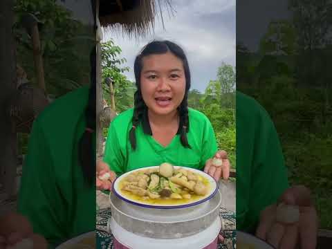 แกงเห็ดระโรกใส่ส้มออบแอบ แซ่บบักคักจ้า