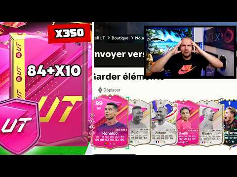 J OUVRE 350 PACKS 84X10 ET 85X10 SUR FC24!