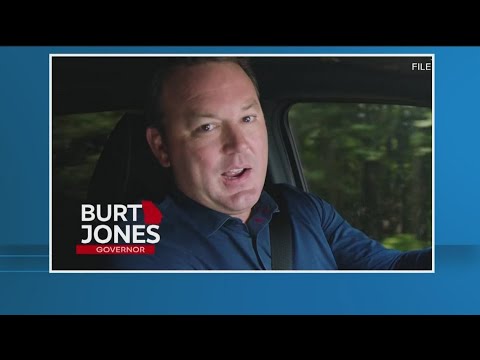 YouTube video thumbnail: Lt. Governor Burt Jones Enters Georgia Governor Race