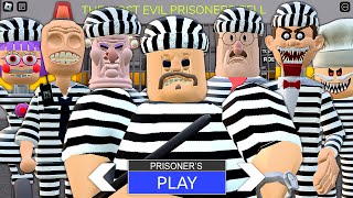 All Prison Bosses Mode! Barry's Prison Run Full Gameplay