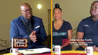 Dr. Neketa Watson, Prin. and Trevon  Davis, Asst. Prin, East Lee County High on Lee Pitts Live on CW