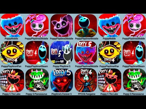Poppy Playtime Mobile Chapter 1, 2, 3, 4, 5, 6 | New Game | UPDATE ,Poppy Steam, Poppy Mod, PoppyFan