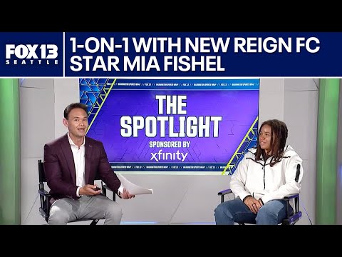 New Reign FC star Mia Fishel joins "Washington Sports Wrap"