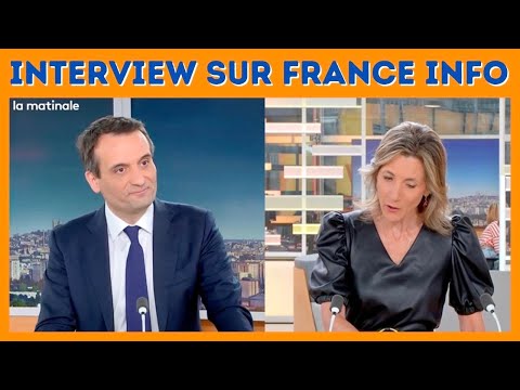 Interview choc de Florian Philippot sur France Info TV !