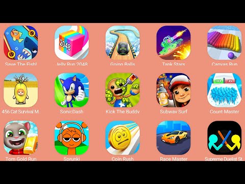 Sonic Dash,Subway Surf,Count Master,Tom Gold Run,Sprunki Incredibox,Jelly Run 2048,Going Balls