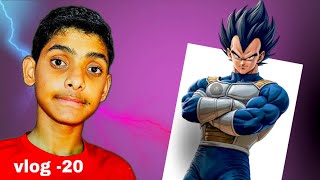 "Vegeta का दमदार Sketch ✍️ | Vlog + Drawing | Dragon Ball Z Fan Art 🔥 vlog -20