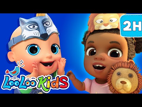 🐯 Wild Animal Sounds: Explore with LooLoo Kids in a 2-Hour Musical Safari 🌍
