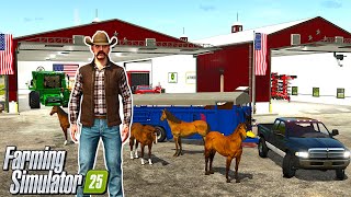 Can We Save Our Struggling Horse Ranch? | Farming Simulator 25